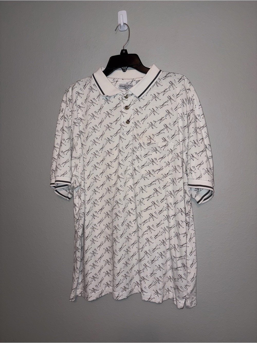 Michael Austin Golf Polo Shirt Size XXL
